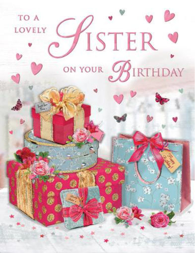 Picture of TO A LOVELY SISTER BIRTHDAY CA